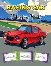 Racing Car Coloring Book