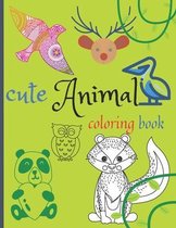 cute Animal coloring book