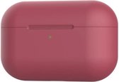 DW4Trading® Siliconen case hoes bordeaux rood geschikt voor AirPods pro