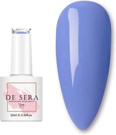 De Sera Gellak - Glitter Blauwe Gel Nagellak - Blauw - 10ML - Colour No. 45 G.O.A.T Blue