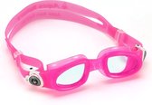 Aqua Sphere Moby Kid - Zwembril - Kinderen - Clear Lens - Roze/Wit