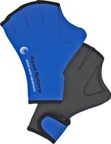 Aqua Sphere Swim Glove - Aquafitness Zwemhandschoenen - Volwassenen - Blauw - L