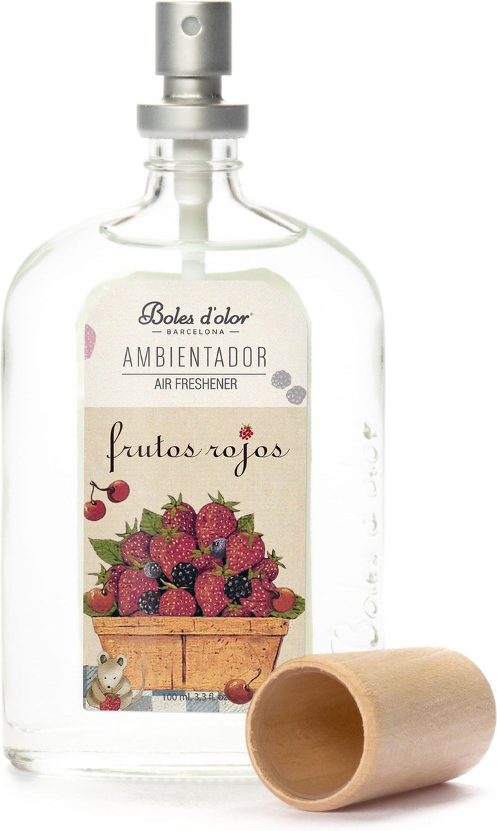 Goedkoopste Boles d'olor - Roomspray 100 ml - Frutos Rojos - Rode Vruchten