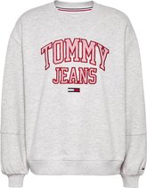 Tommy Hilfiger - Dames Sweaters Big Logo Sweat - Blauw - Maat M | bol.com