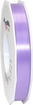 1x XL Hobby/decoratie lila sierlinten 1,5 cm/15 mm x 91 meter- Luxe kwaliteit - Cadeaulint ribbon