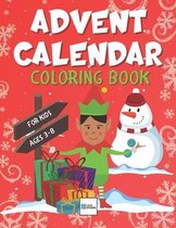 Advent Calendar Coloring Book for Kids