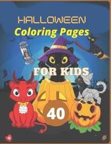 40 Halloween Coloring Pages for Kids