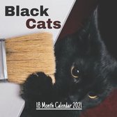 Black Cats 18 month calendar 2021