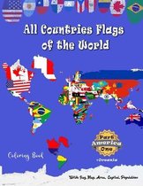 All Countries Flags of the World Coloring Book: Part One America + Oceania