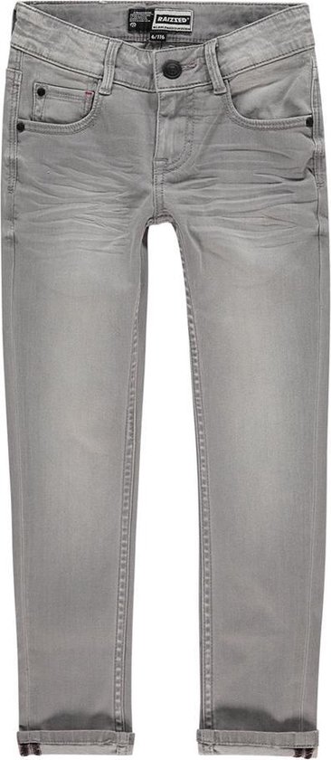 Raizzed Skinny Jeans Tokyo Light Grey Stone - Maat 134 | bol.com