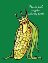 Fruits and veggies activity book