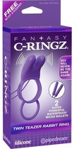 Vibrators voor Vrouwen Dildo Sex Toys Erothiek Luchtdruk Vibrator - Seksspeeltjes - Clitoris Stimulator - Magic Wand - 10 standen - Transparant - Fantasy c-Ringz®