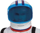Fiestas Guirca Helm Astronaut Heren Latex Wit/blauw One-size
