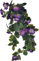 Viv! Home Luxuries Petunia hangend - zijden bloem - paars - topkwaliteit
