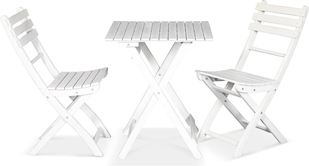 Lanterfant® Bistroset Tess Hout Vintage White