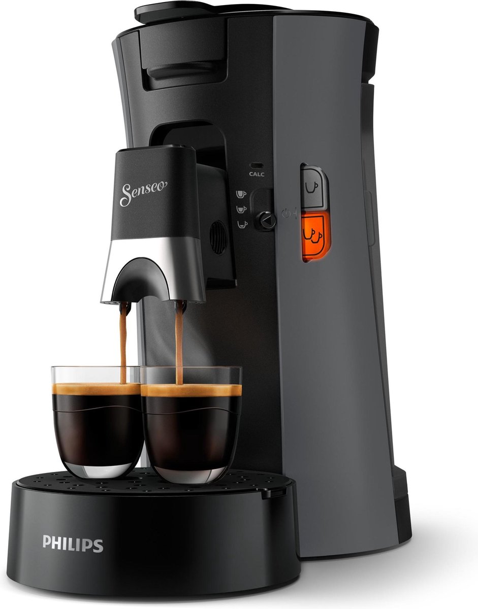 Openlijk begin Missend Philips Senseo Select CSA230/50 - Koffiepadapparaat - Donkergrijs | bol.com