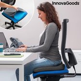 Ergonomisch Zitkussen - Orthopedisch Zitkussen - Honinggraat Gelkussen - Ergonomisch Zitkussen Bureaustoel - Wigkussen - Met gratis wasbare hoes