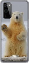 6F hoesje - geschikt voor OnePlus 9 Pro -  Transparant TPU Case - Polar Bear #ffffff