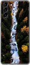 6F hoesje - geschikt voor Samsung Galaxy S21 -  Transparant TPU Case - Forest River #ffffff