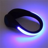 Hardloop Verlichting LED 1 Stuk • Hardlopen • Veilig • Schoen • Zichtbaar • Fietsen • Batterijen inbegrepen • Wit • Blauw • Rood • Roze• Groen • Concert • Skateboarden • LED armban