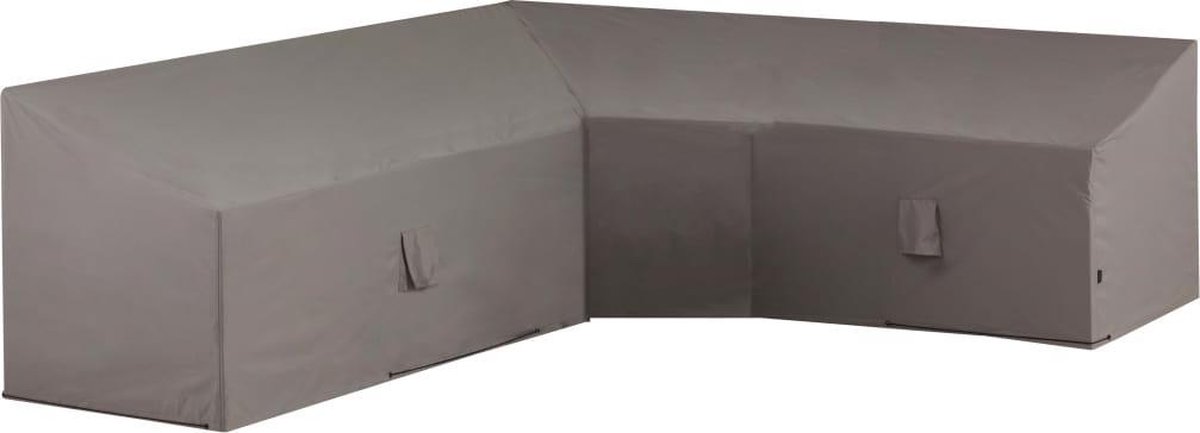 Madison - Loungemeubelhoes - L-vormig - 270x270x65/90 - cm - grijs