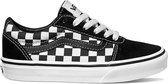 Vans YT Ward Sneakers - Checkered Black/True Wh - Maat 36.5