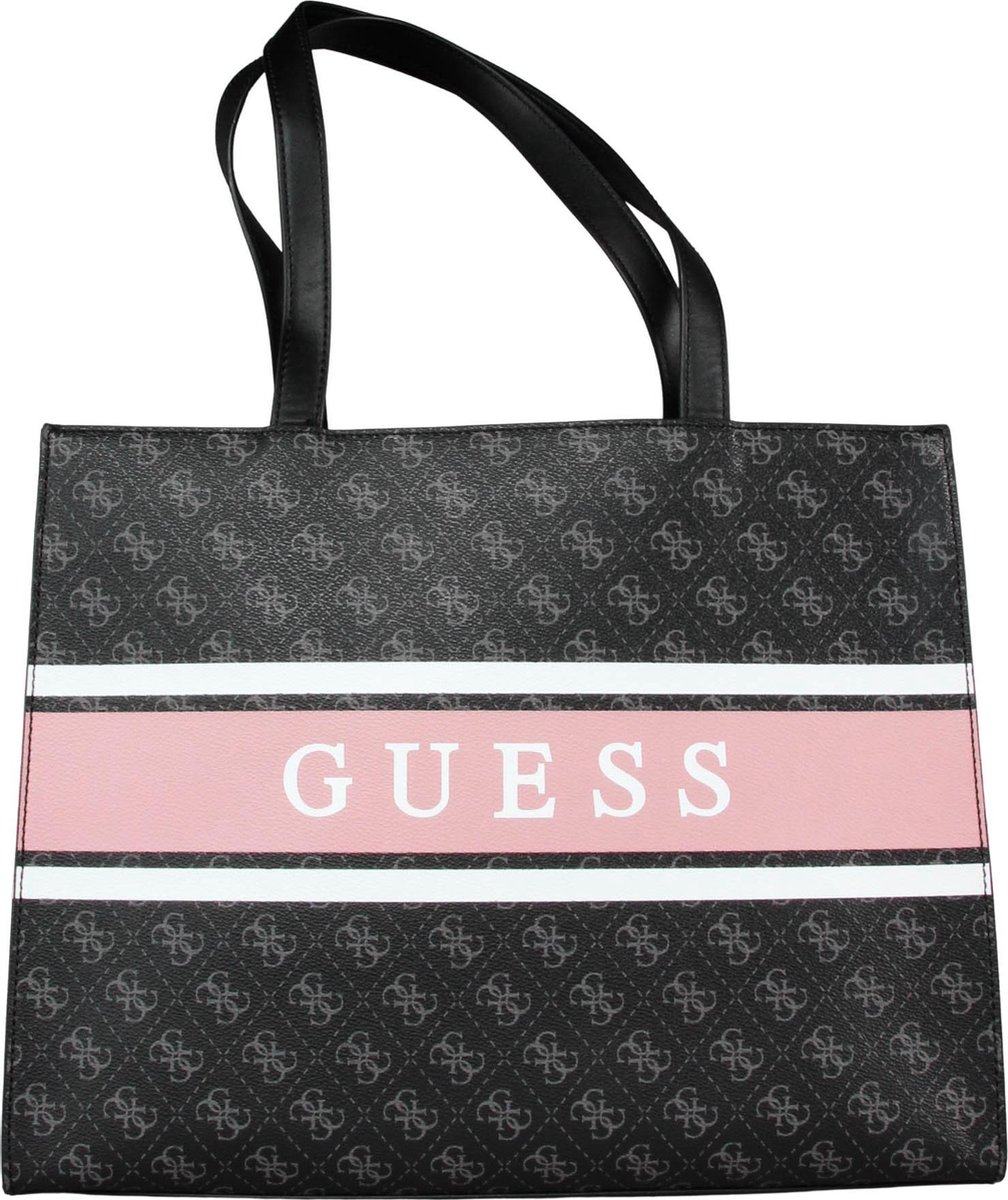 guessmoniquebag #guess GUESS MONIQUE BAG IN COAL/BLUSH 