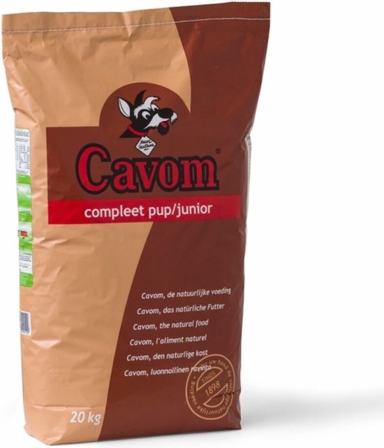 Cavom Compleet Puppy/Junior - Hondenvoer - 20 kg