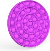 ESSENTIALS73 POP IT Fidget Toy - Rond - XL - Paars - Tiktok