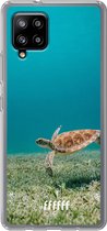 6F hoesje - geschikt voor Samsung Galaxy A42 -  Transparant TPU Case - Turtle #ffffff