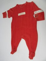 petit bateau , pyjama , eponge , ( badstof ) , rood  6 maand   67