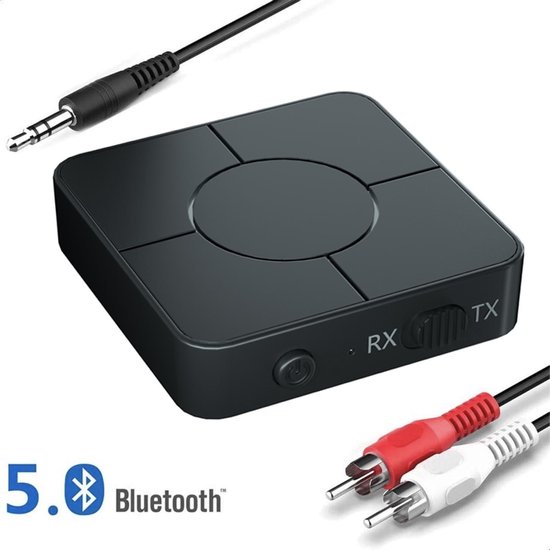 Bluetooth Transmitter & Receiver 2 in 1 - BT 5.0 - 3.5MM AUX / RCA - Bluetooth  Zender... | bol.com