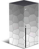 XBOX Series X Console Skin Cells Grijs Sticker