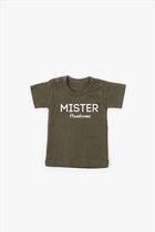Mister Handsome T-shirt Army – maat 104