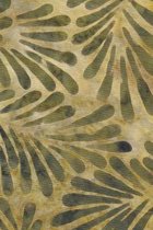 Java Garden Batik Composition Notebook - Small Ruled Notebook - 6x9 Lined Notebook (Softcover Journal / Notebook / Diary)
