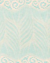 Ivory and Blue Lace Composition Notebook - Large Ruled Notebook - 8x10 Lined Notebook (Softcover Journal / Notebook / Diary)