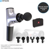 Ryson® Hi5 Nova - Professionele Massage Gun - Sport en relax massage - Klop en vibratie - Patent kopstuk - CE gecertificeerd