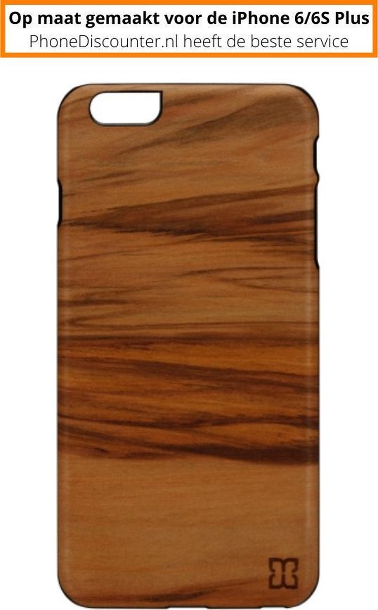 iphone 6s plus houten hoes | iPhone 6S Plus A1634 100% bomenhout case | iPhone 6S Plus beschermende cover hoes