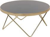 Salontafel - Bijzettafel - Design - Rond - Goud - Ø 82 cm