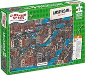 Éléphants en voyage - Amsterdam (1000)