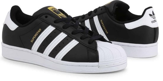 Adidas - Sportschoenen - Unisex - Superstar - black,white | bol.com