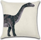 Kussenhoes Dino 2-delig - Kussenhoes - 45x45 cm - Sierkussen - Polyester