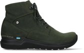 Wolky Dames Boot Whynot 0661216-735 Donkergroen - Maat 40