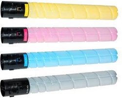 Set 4x ABC huismerk toner geschikt voor Konica Minolta TN-328 voor Konica Minolta Bizhub C250i C300i C360i C 250i C 300i C 360i TN328