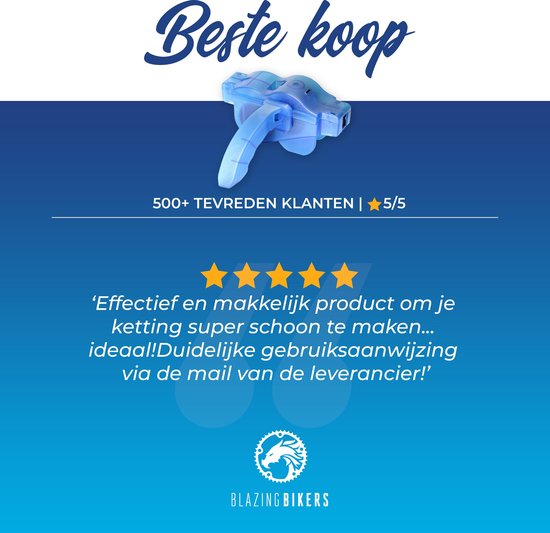 Blazing Bikers Fietsketting Reiniger Set van Merkloos — afbeelding 5