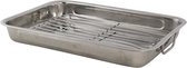 Braadslede - Ovenschaal - met rooster  40.5x28.5xh5.5cm