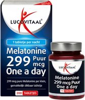 3x Lucovitaal Melatonine Puur 0,299mg 200 tabletten