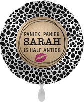 Everloon - Folieballon - Paniek, Paniek Sarah Half Antiek - 43cm
