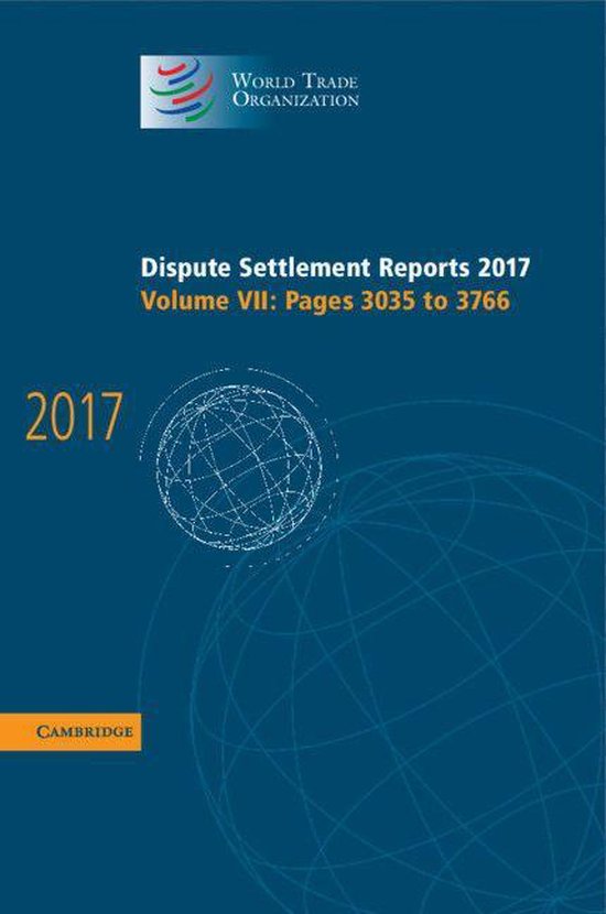 World Trade Organization Dispute Settlement Reports - Disput ... - cover