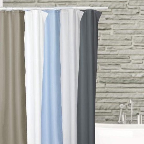 Laguna Douchegordijn Middel Blauw Kela